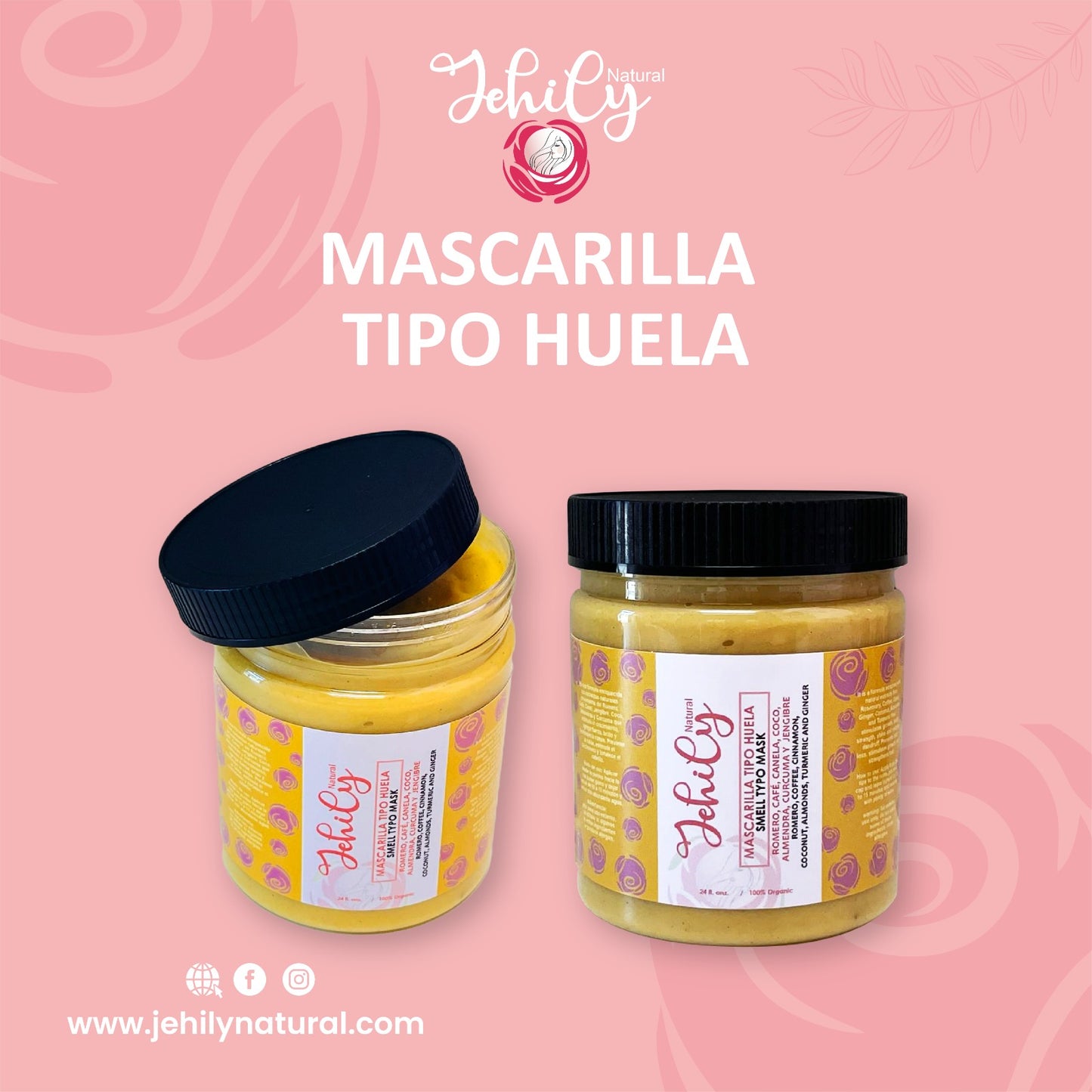 Mascarilla tipo huela / pre-poo