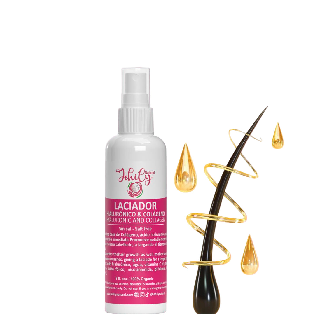 Laciador capilar de colágeno +hialurico