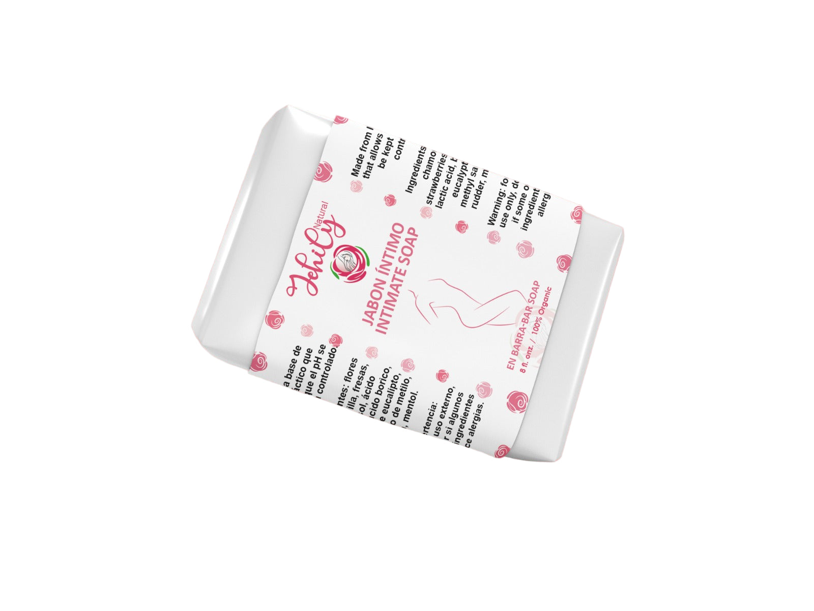Jabón íntimo  en barra.