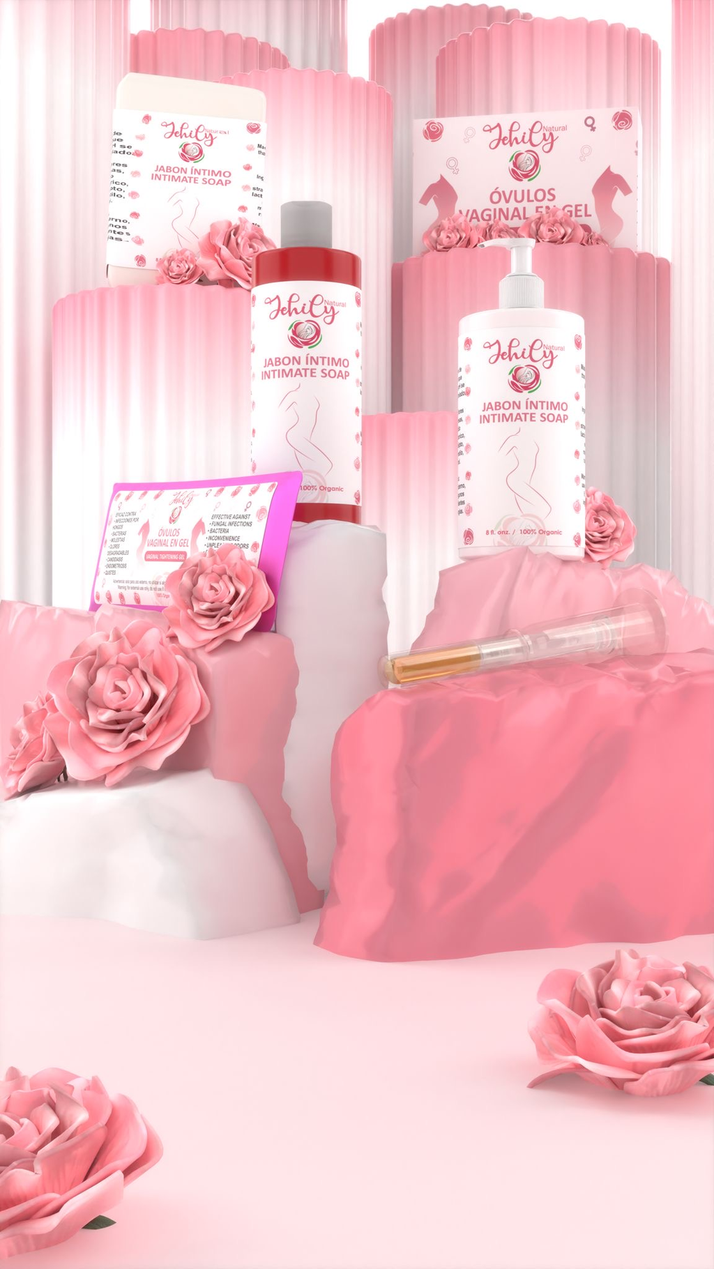 Ovulos vaginales en gel / vaginal  tightening gel.