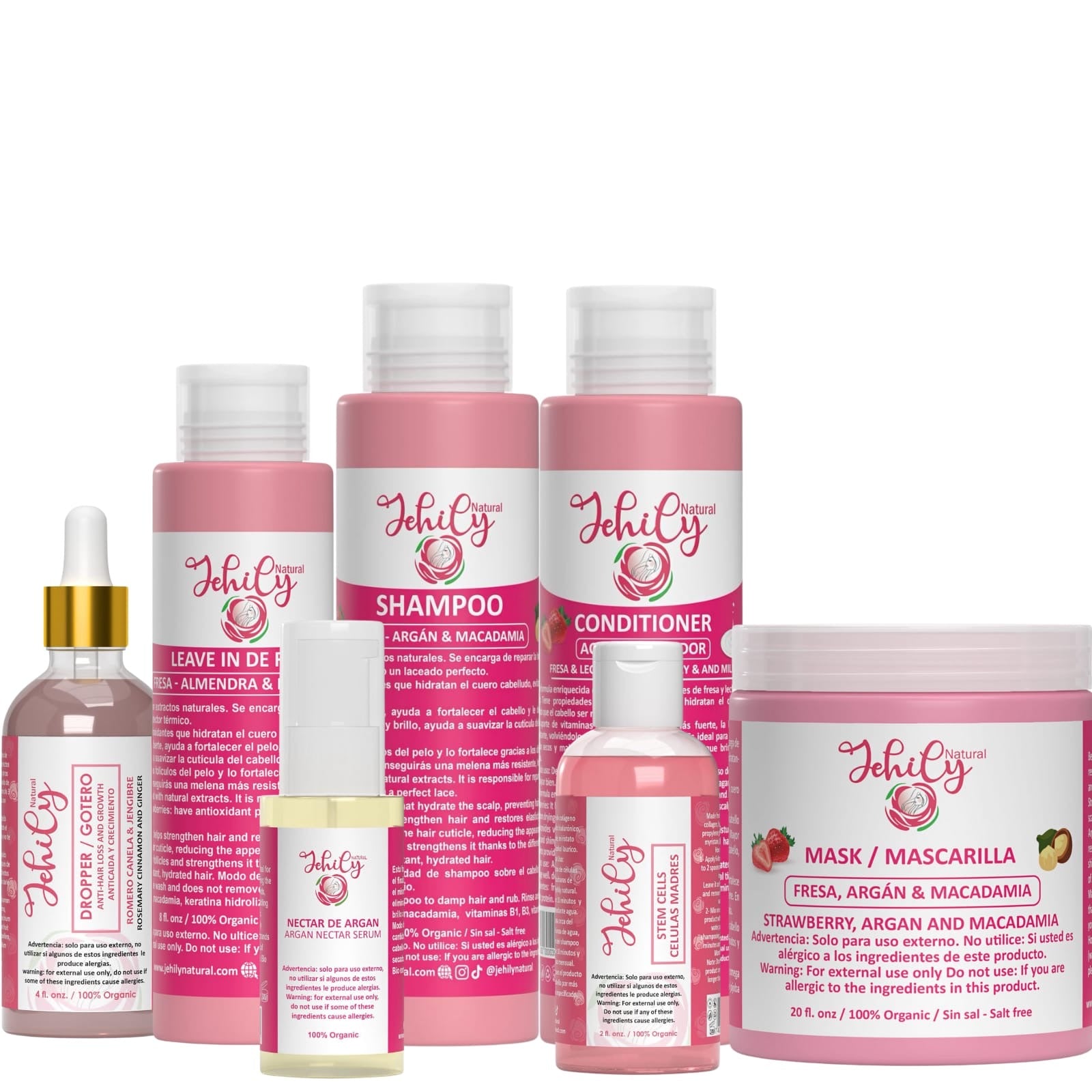 Combo anti freez / crecimiento sano/ hidratante y Brillo